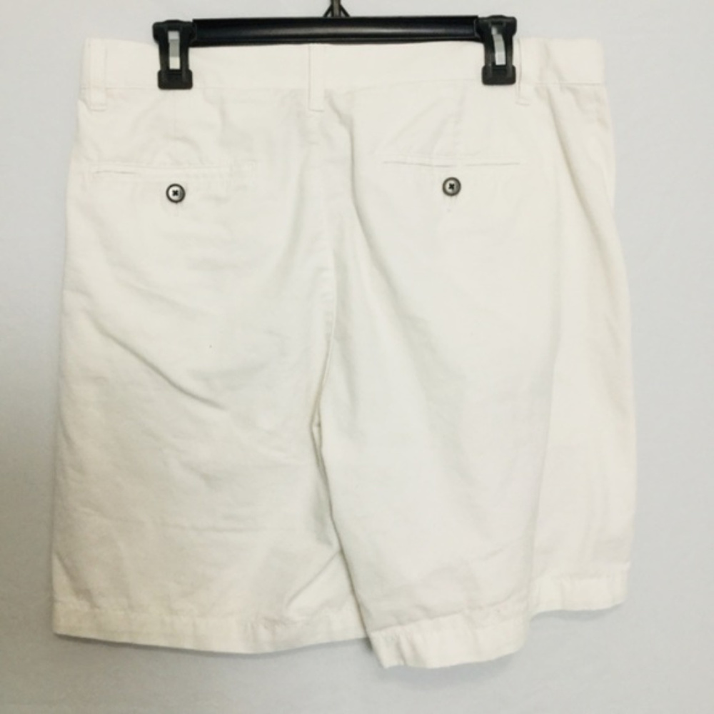 Croft & Barrow Men’s White Flat Shorts Size 34 - Picture 7 of 8